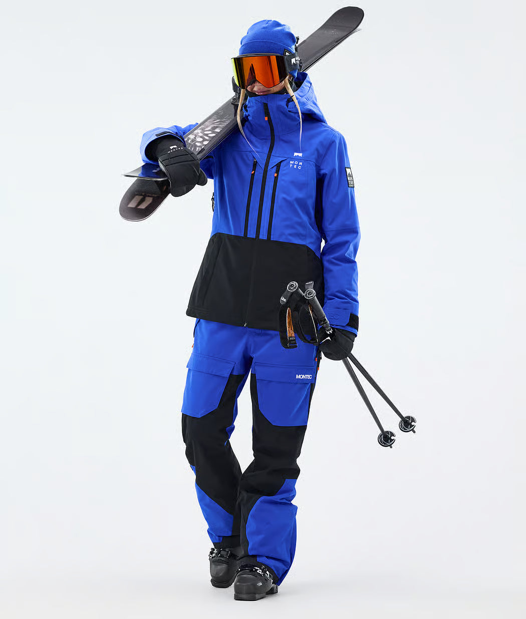 Lichen W Ski Jacket Women Cobalt Blue/Black