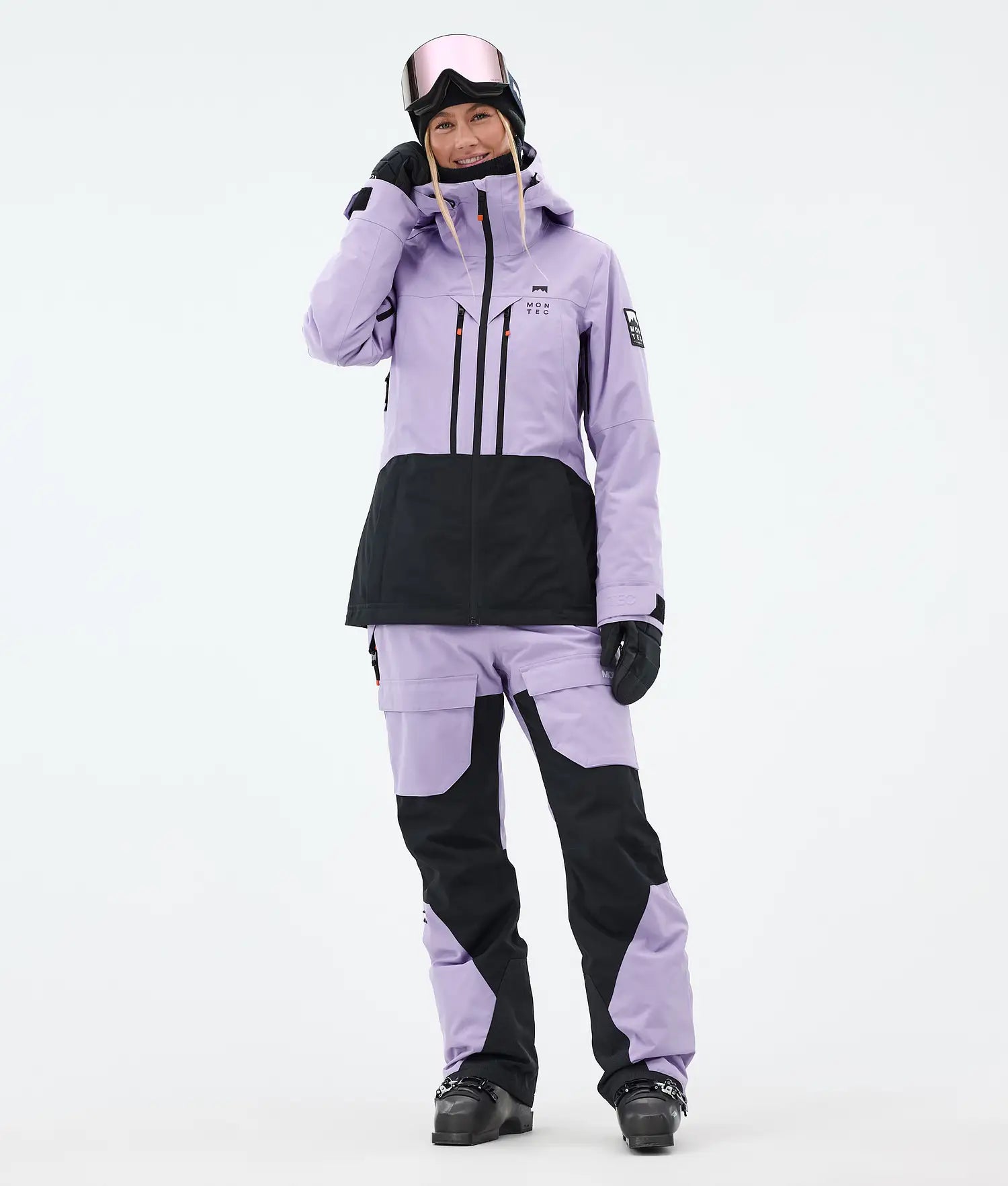 Hawk W Ski Pants Women Faded Violet/Black