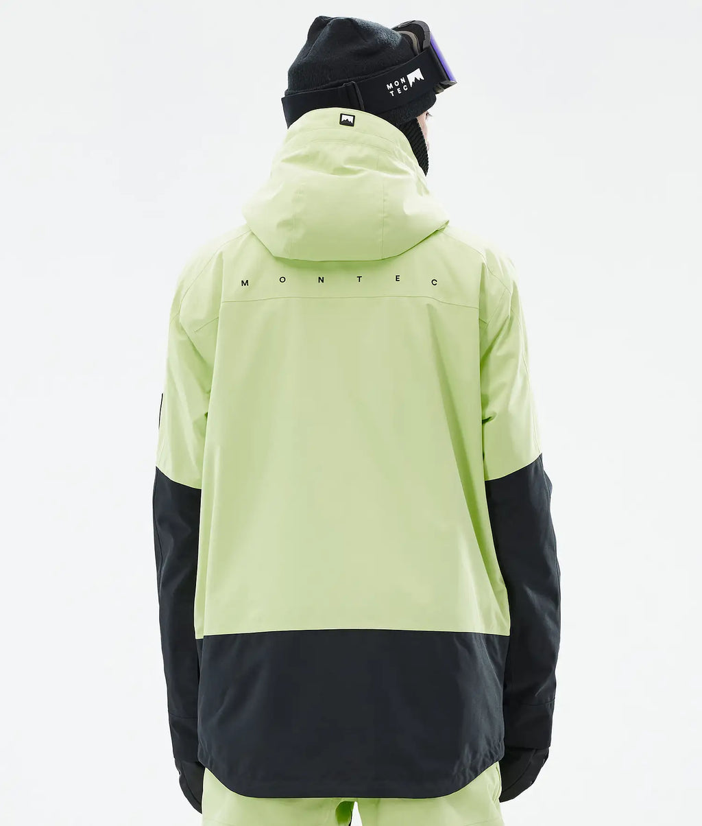 Bow Ski Jacket Men Faded Neon/Black