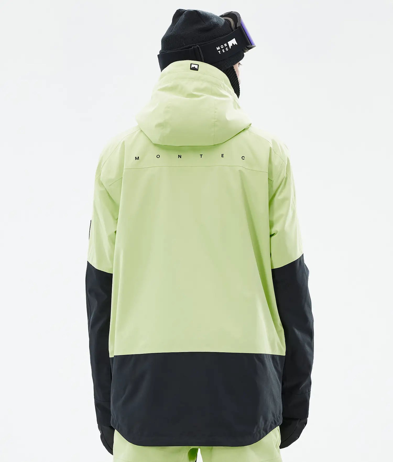 Bow Ski Jacket Men Faded Neon/Black