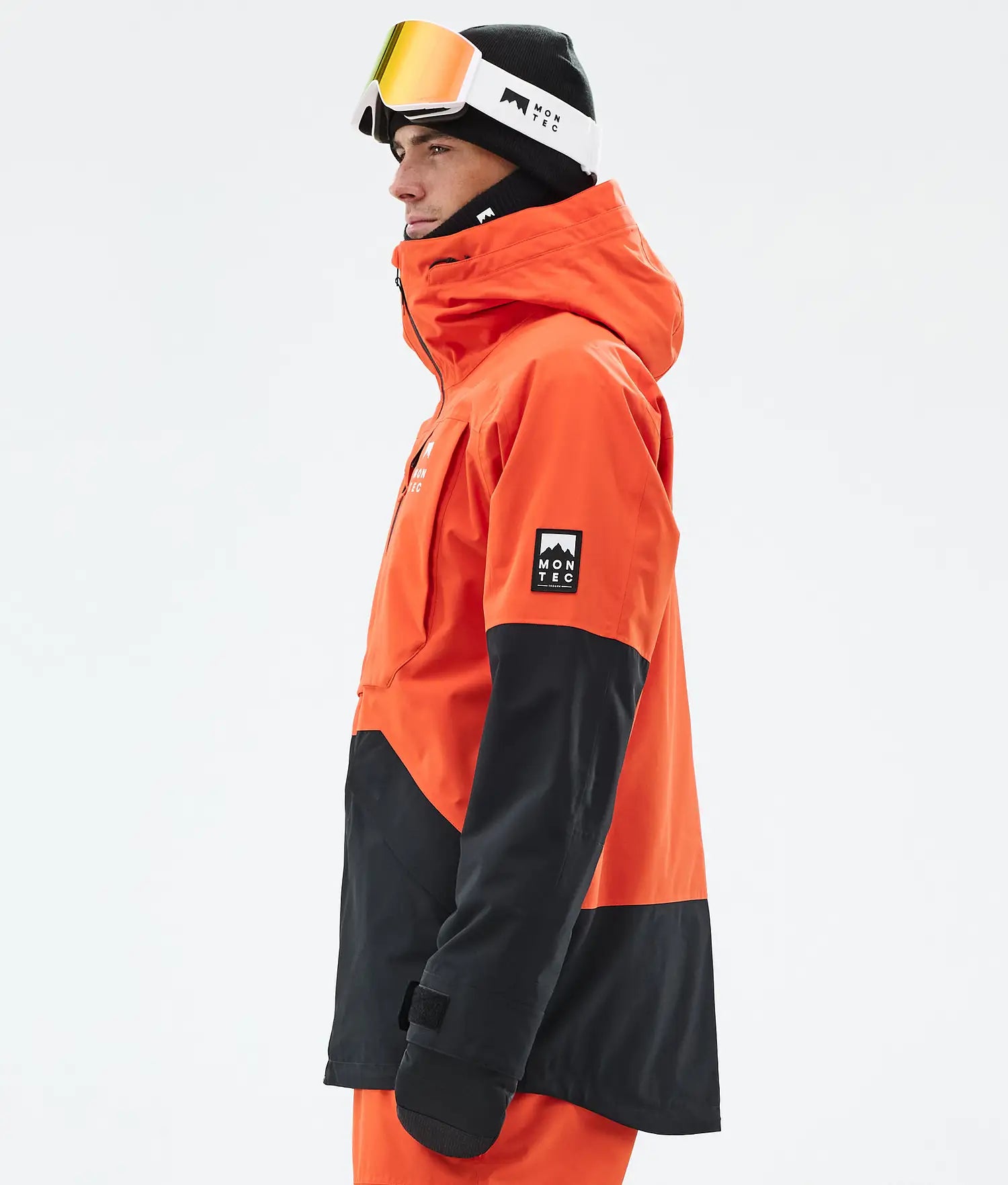 Bow Ski Jacket Men Orange/Black