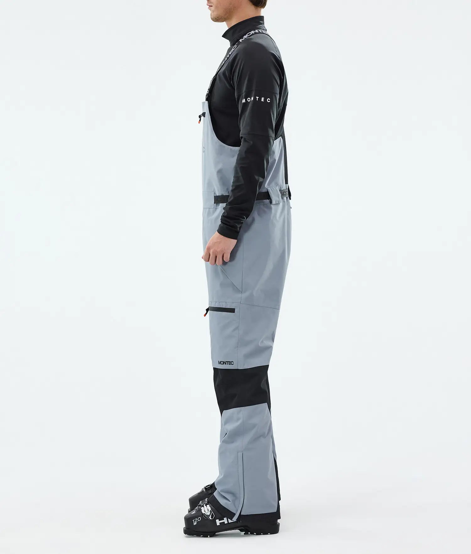 Bow Ski Pants Men Soft Blue/Black