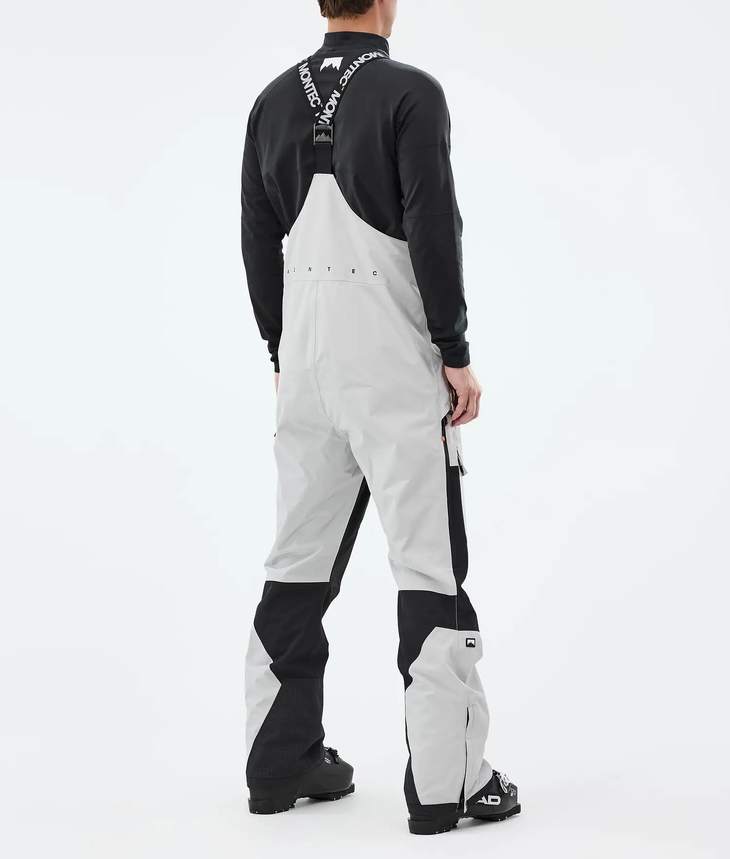 Hawk Ski Pants Men Light Grey/Black