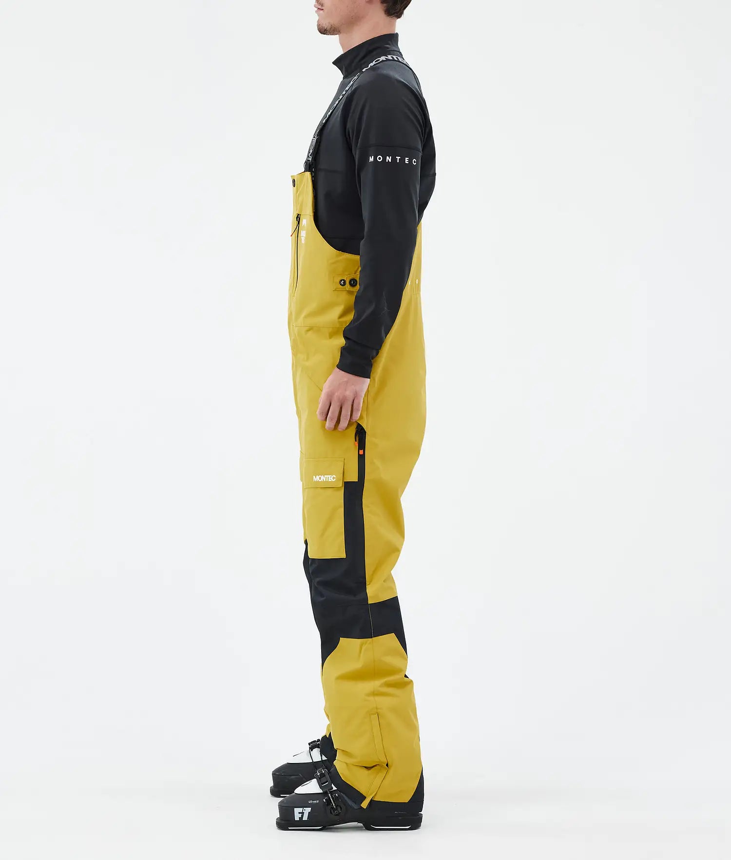 Hawk Ski Pants Men Yellow/Black