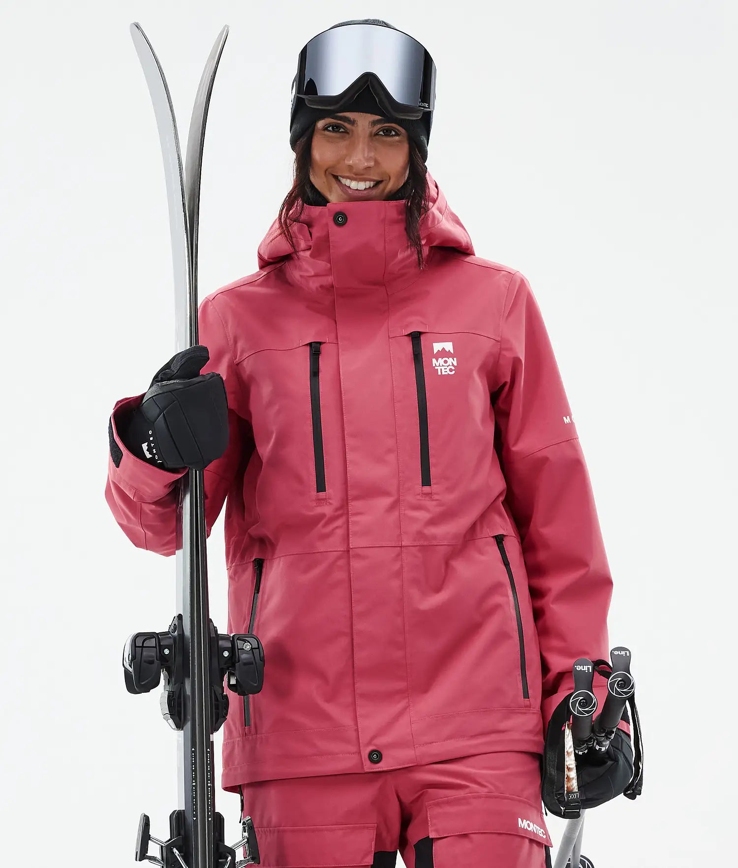 Hawk W Ski Jacket Women Light Red