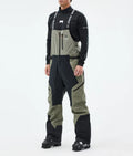 Plow Ski Pants Men Greenish/Black