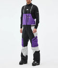 Plow Ski Pants Men Vivid Purple/Black/Light Grey