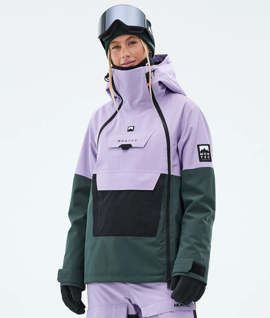 Fury W Ski Jacket Women Faded Violet/Black/Dark