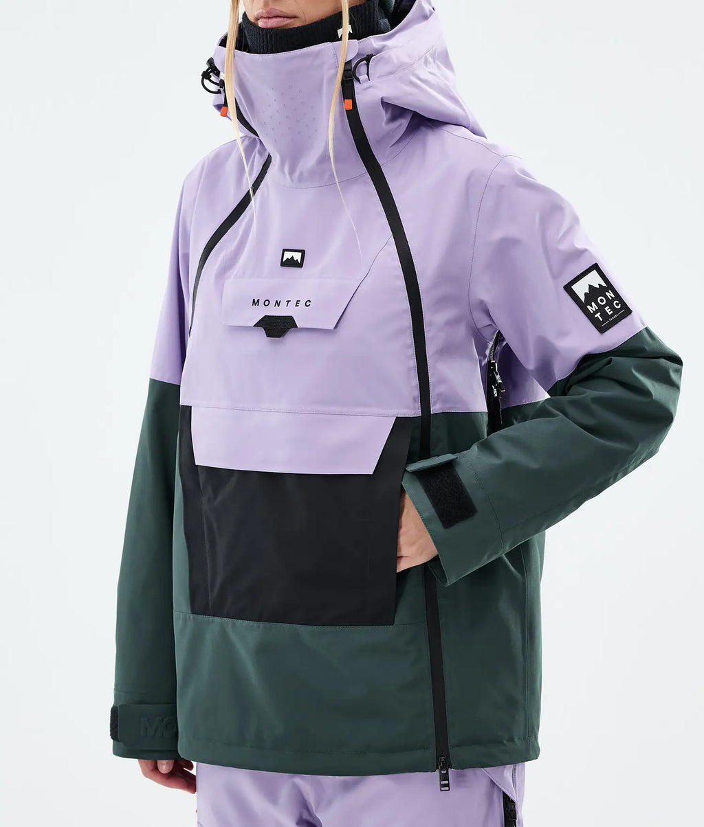 Fury W Ski Jacket Women Faded Violet/Black/Dark