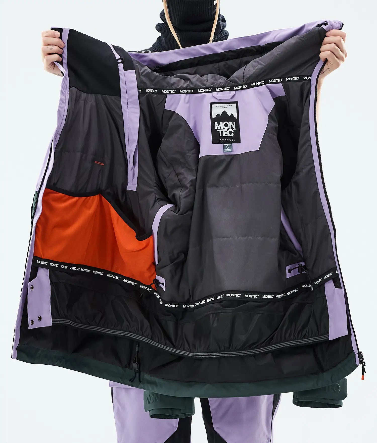 Fury W Ski Jacket Women Faded Violet/Black/Dark