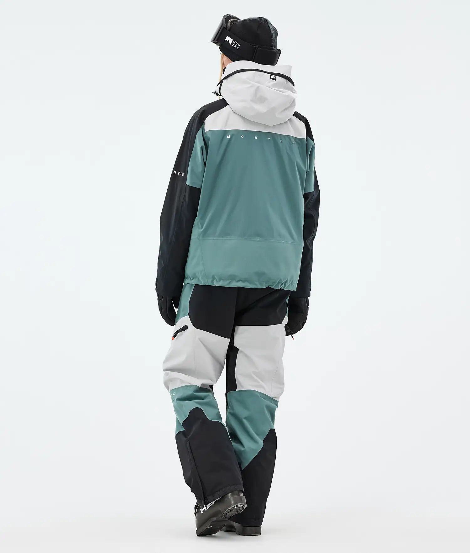 Specter W Ski Jacket Women Light Grey/Black/Atlantic