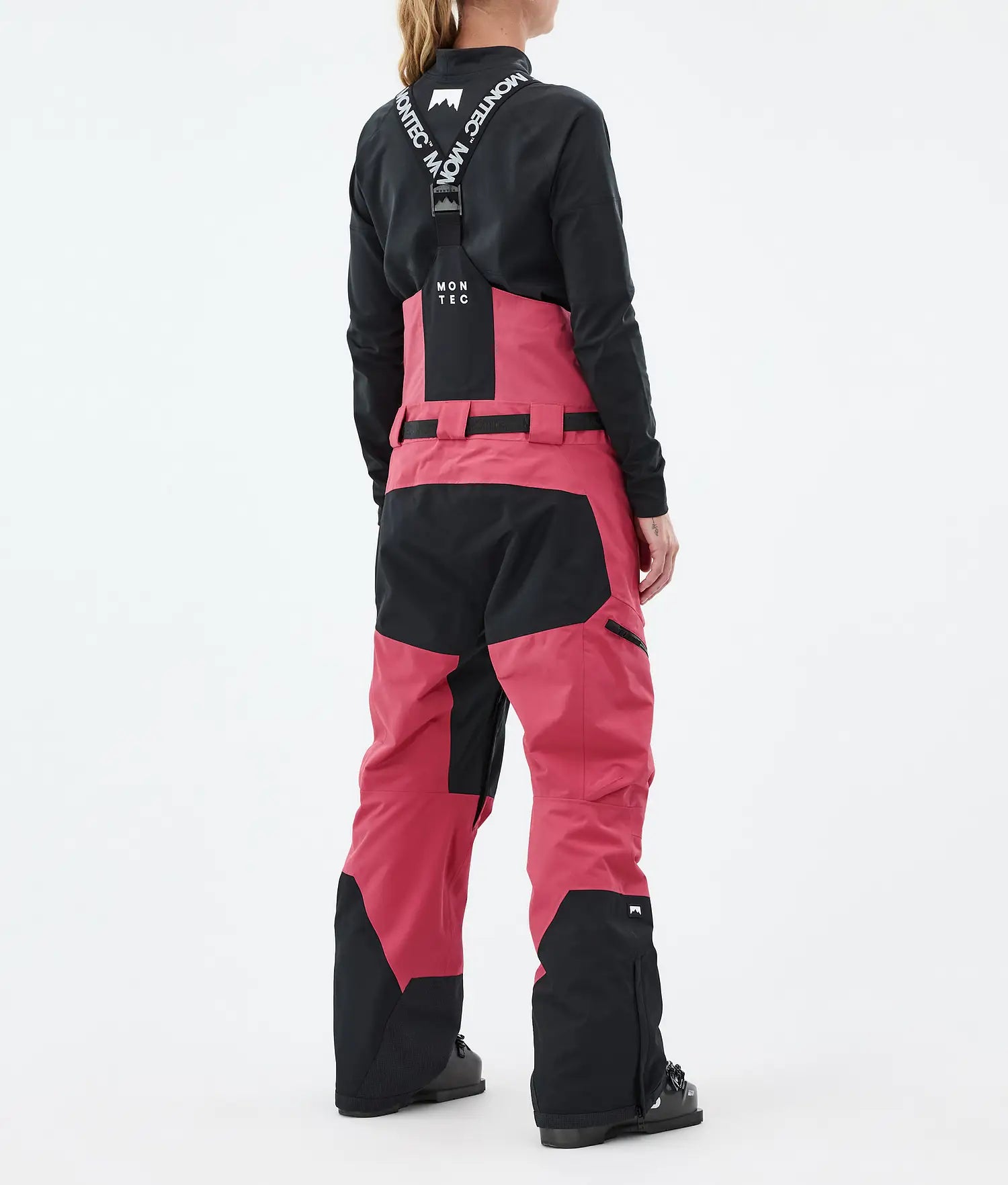 Plow W Ski Pants Women Light Red/Black