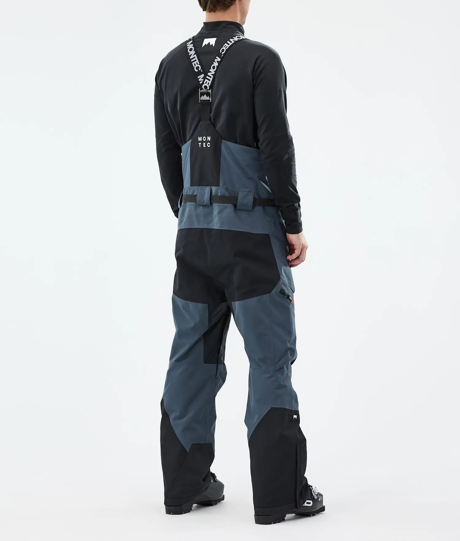 Plow Ski Pants Men Metal Blue/Black