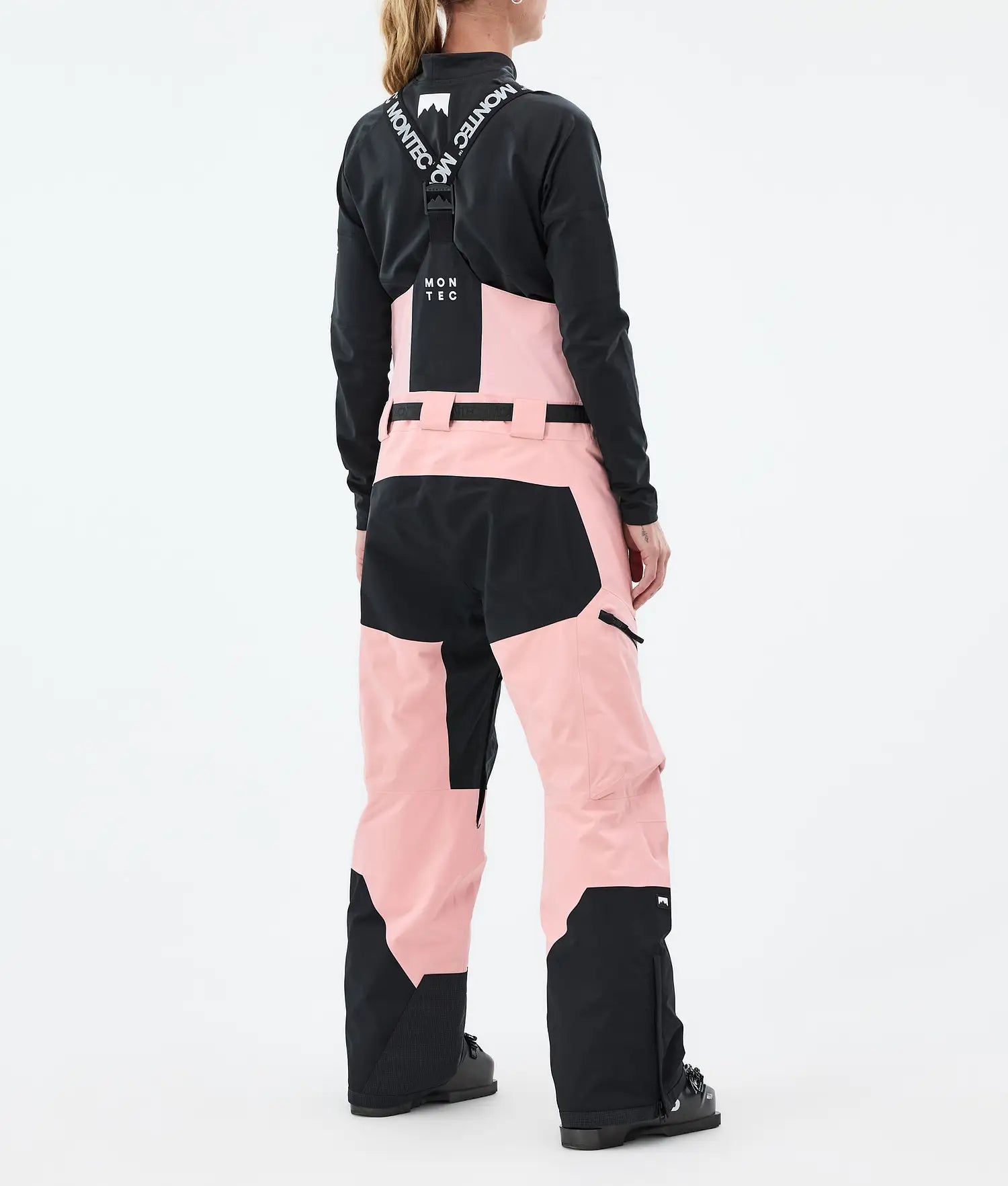 Plow W Ski Pants Women Soft Pink/Black