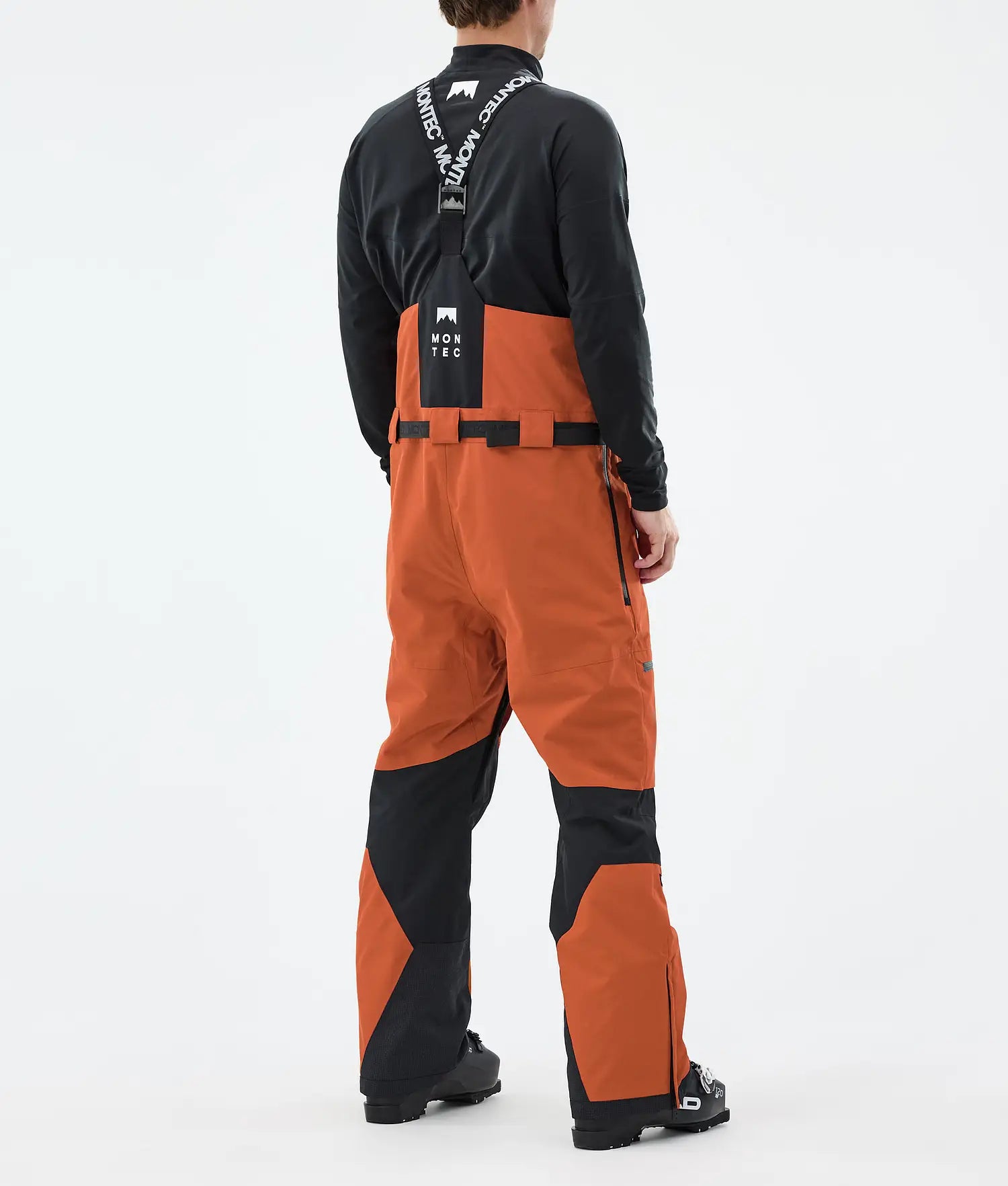 Bow Ski Pants Men Burned Orange/Black