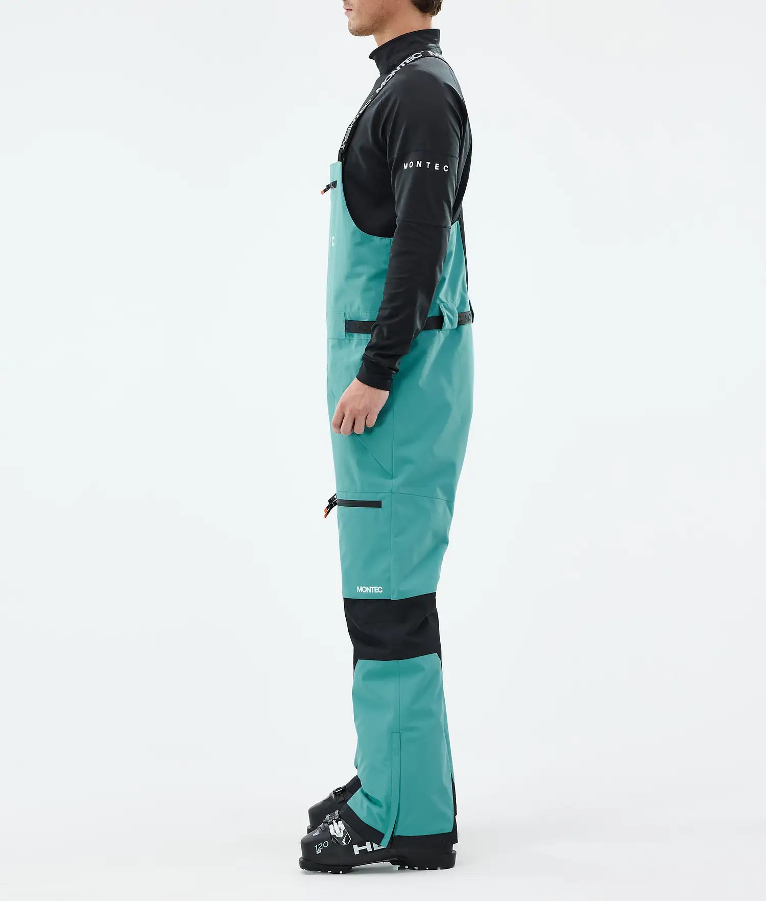 Bow Ski Pants Men Turquoise/Black