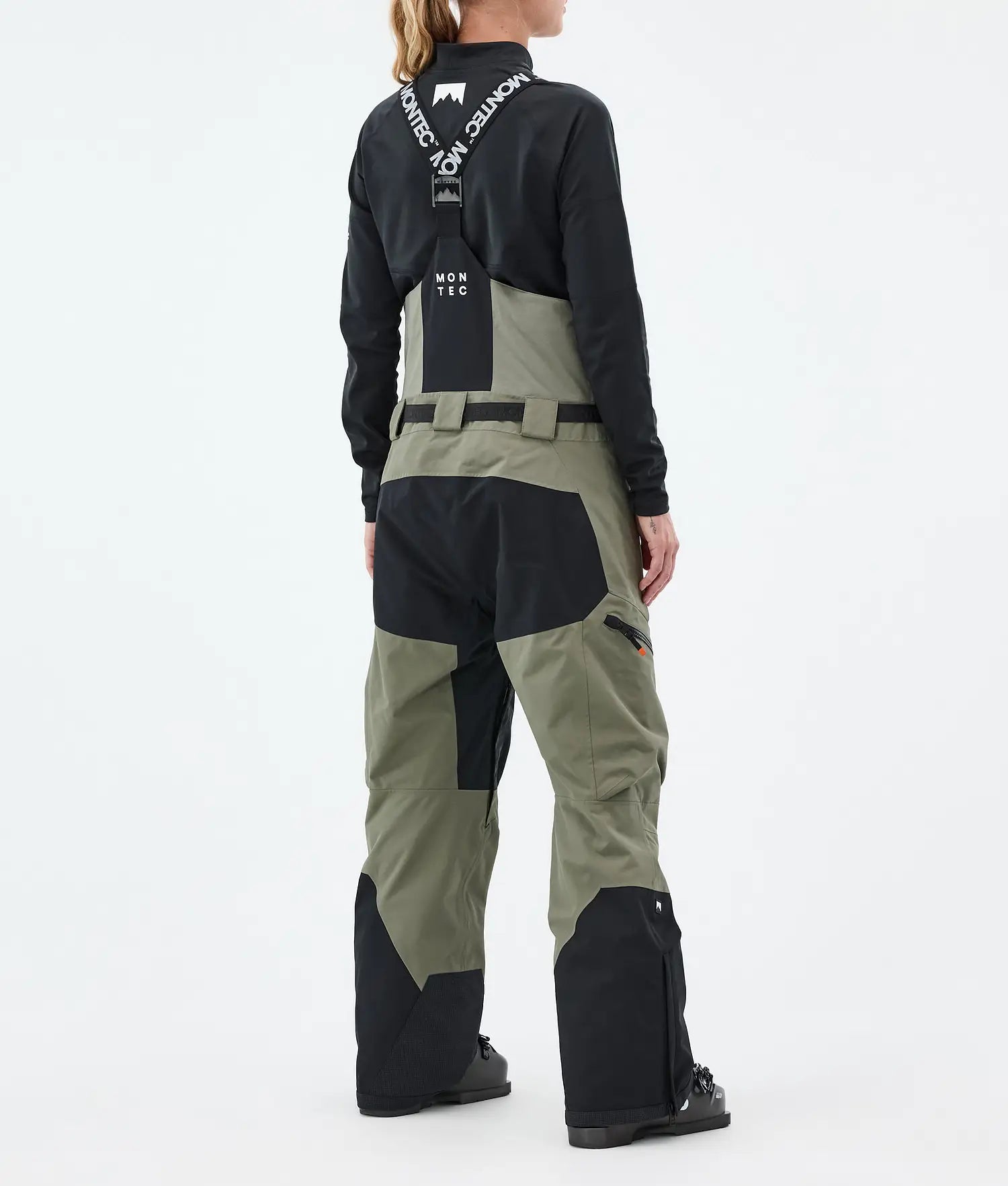 Plow W Ski Pants Women Greenish/Black