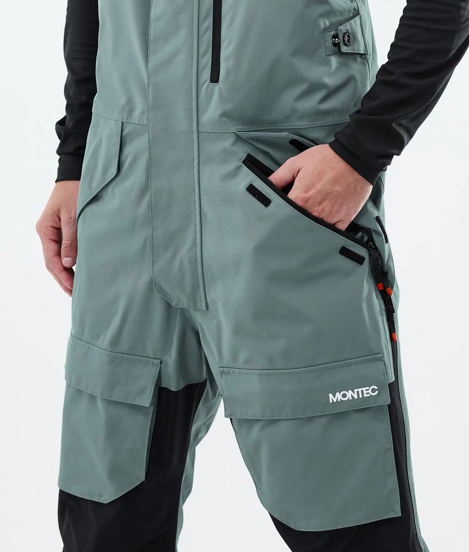 Hawk Ski Pants Men Atlantic/Black