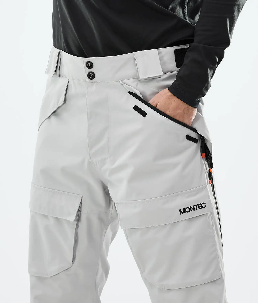 Ascend Ski Pants Men Light Grey