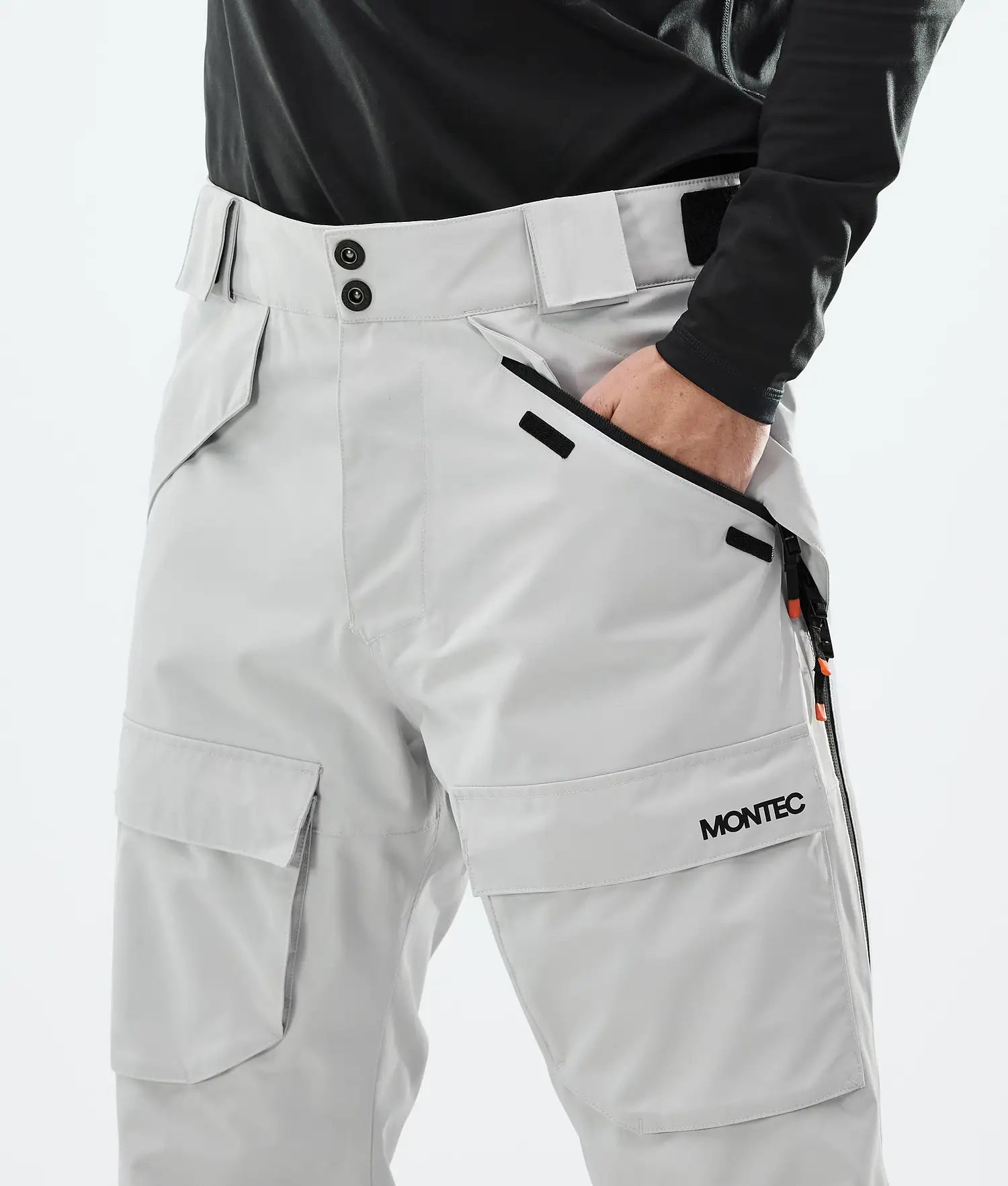 Ascend Ski Pants Men Light Grey