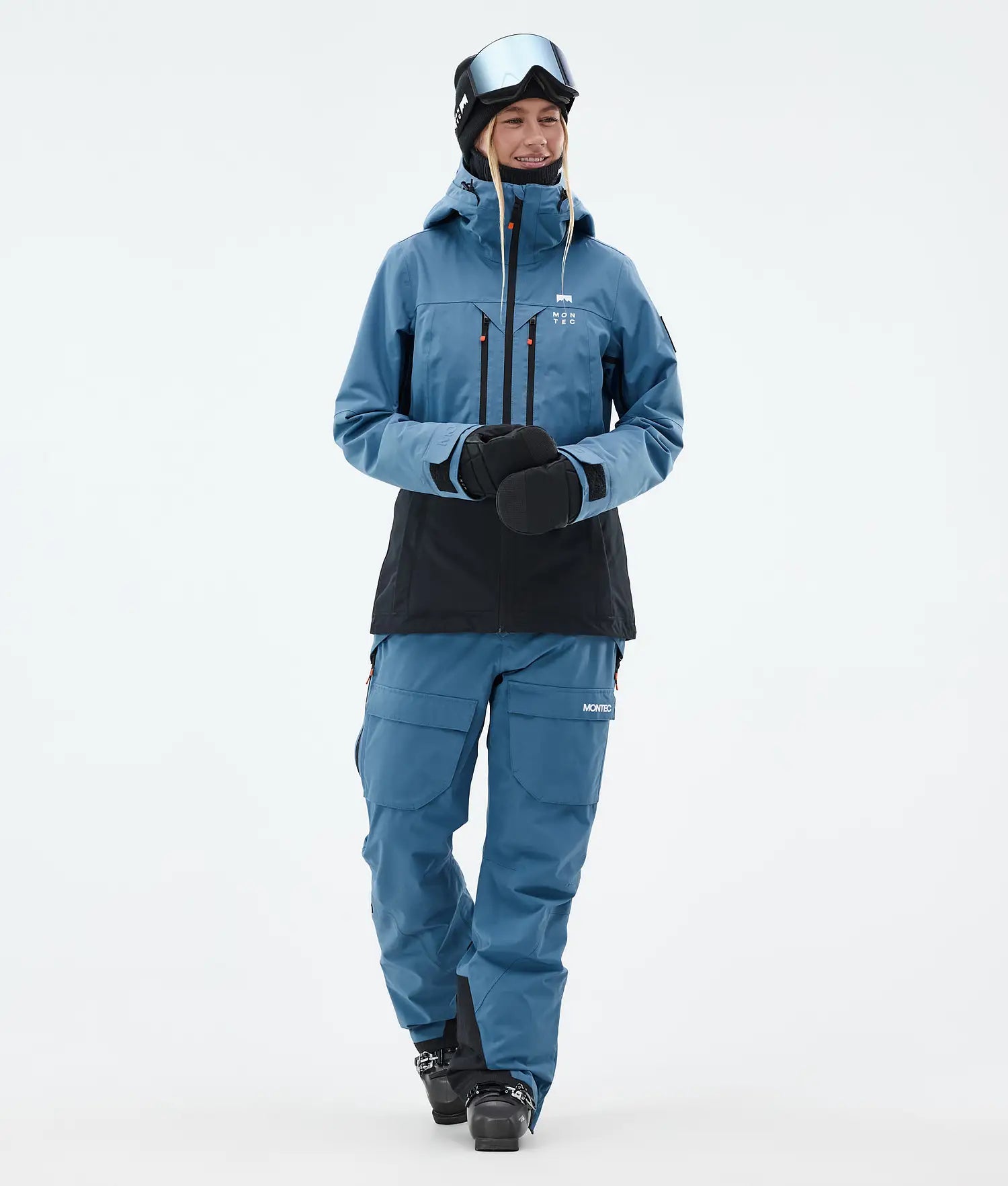 Ascend W Ski Pants Women Blue Steel
