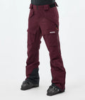 Ascend W Ski Pants Women Burgundy