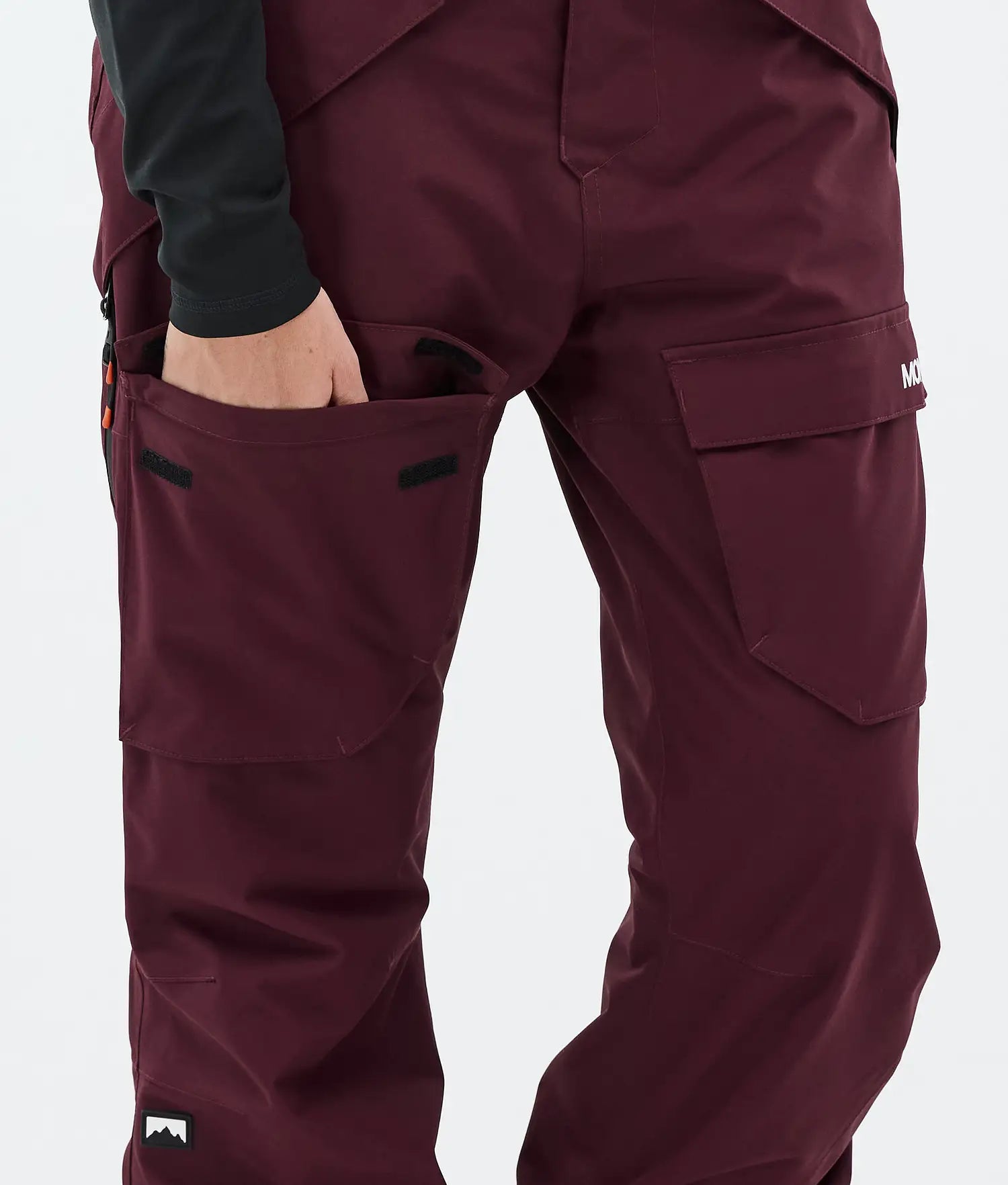 Ascend W Ski Pants Women Burgundy